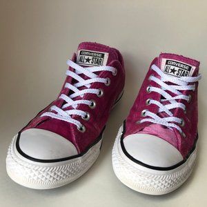 Converse All Stars Low Pink Velvet
